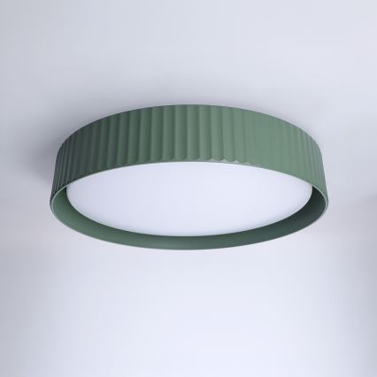 Brilagi - Ρυθμιζόμενο LED φωτιστικό οροφής LUCIA LED/48W/230V 3000–6500K Ø 41 εκ. πράσινο + τηλεχειριστήριο