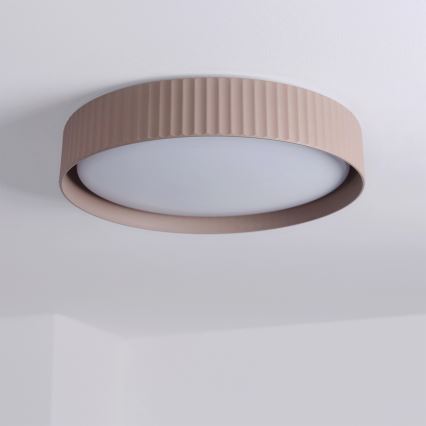 Brilagi - Ρυθμιζόμενο φωτιστικό οροφής LED LUCIA LED/48W/230V 3000-6500K Ø 41 cm καφέ + με τηλεχειριστήριο