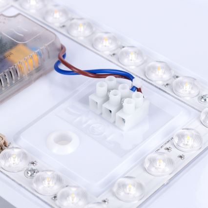 Brilagi - Ρυθμιζόμενο φωτιστικό οροφής LED LUCIA LED/48W/230V 3000-6500K Ø 41 cm καφέ + με τηλεχειριστήριο