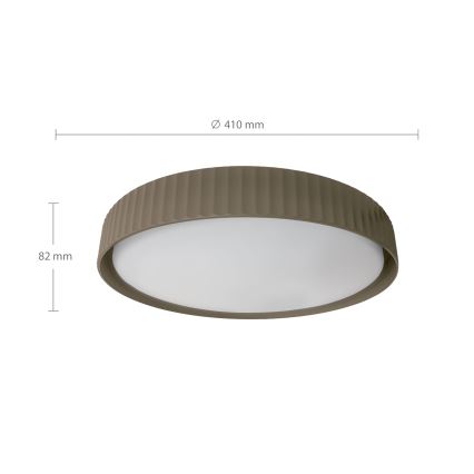 Brilagi - Ρυθμιζόμενο φωτιστικό οροφής LED LUCIA LED/48W/230V 3000-6500K διάμ. 41 cm τάουπ + τηλεχειριστήριο