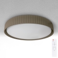 Brilagi - Ρυθμιζόμενο LED φωτιστικό οροφής LUCIA LED/60W/230V 3000-6500K Ø 59 cm taupe + τηλεχειριστήριο