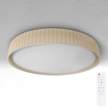 Brilagi - Ρυθμιζόμενο LED φωτιστικό οροφής LUCIA LED/60W/230V 3000-6500K διάμ. 59 cm μπεζ + τηλεχειριστήριο