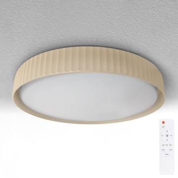 Brilagi - Ρυθμιζόμενο LED φωτιστικό οροφής LUCIA LED/60W/230V 3000-6500K διάμ. 59 cm μπεζ + τηλεχειριστήριο