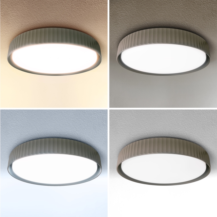 Brilagi - Ρυθμιζόμενο LED φωτιστικό οροφής LUCIA LED/60W/230V 3000-6500K Ø 59 cm taupe + τηλεχειριστήριο