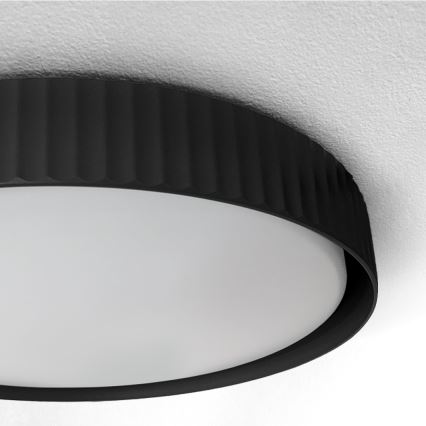Brilagi - LED Ρυθμιζόμενο φωτιστικό οροφής LUCIA LED/60W/230V 3000-6500K διάμ. 59 εκ. μαύρο + τηλεχειριστήριο