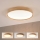 Brilagi - Ρυθμιζόμενο LED φωτιστικό οροφής MANAROLA SMART LED/36W/230V 3000-6000K Wi-Fi Tuya Beacon Ø 51 εκ. δρυς + τηλεχειριστήριο