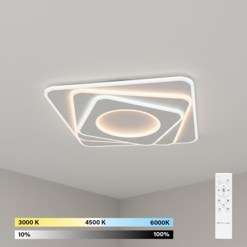 Brilagi - Ρυθμιζόμενο LED φωτιστικό οροφής MODERN LED/100W/230V 3000-6000K 48x48 cm + τηλεχειριστήριο