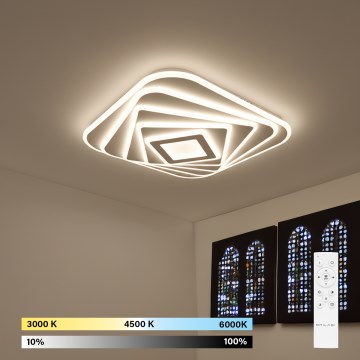 Brilagi - Ρυθμιζόμενο LED φωτιστικό οροφής MODERN LED/210W/230V 3000-6000K 55x55 cm + τηλεχειριστήριο