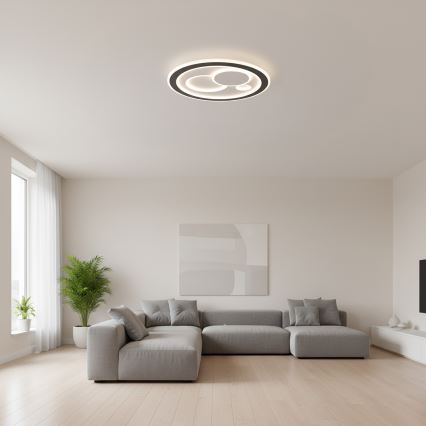 Brilagi - Ρυθμιζόμενο LED φωτιστικό οροφής MODERN LED/89W/230V 3000–6000K διάμ. 47 cm + τηλεχειριστήριο