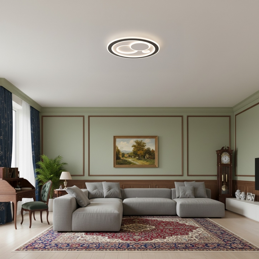 Brilagi - Ρυθμιζόμενο LED φωτιστικό οροφής MODERN LED/89W/230V 3000–6000K διάμ. 47 cm + τηλεχειριστήριο