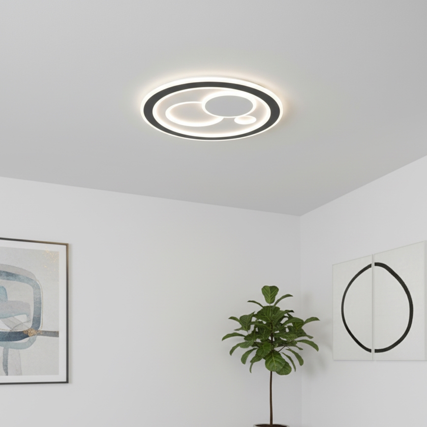 Brilagi - Ρυθμιζόμενο LED φωτιστικό οροφής MODERN LED/89W/230V 3000–6000K διάμ. 47 cm + τηλεχειριστήριο
