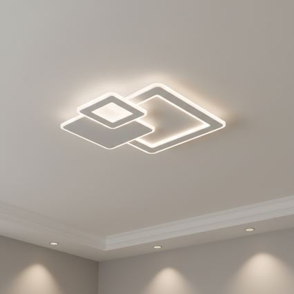 Brilagi - Ρυθμιζόμενο φωτιστικό οροφής LED MODERN LED/93W/230V 3000-6000K 48,5x48,5 cm + τηλεχειριστήριο