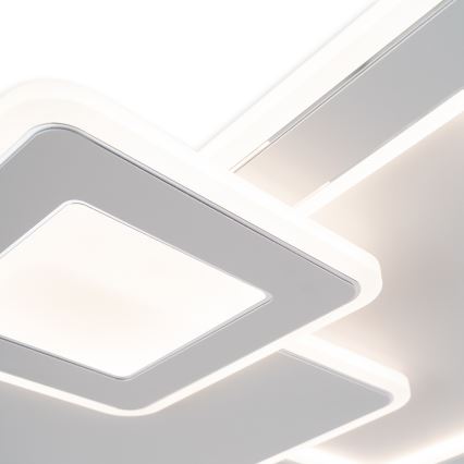 Brilagi - Ρυθμιζόμενο φωτιστικό οροφής LED MODERN LED/93W/230V 3000-6000K 48,5x48,5 cm + τηλεχειριστήριο