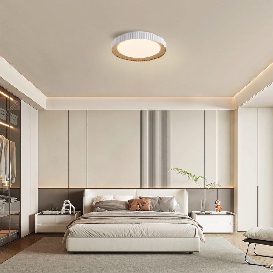 Brilagi - Ρυθμιζόμενο φωτιστικό οροφής LED NEXO LED/48W/230V 3000-6000K λευκό Ø 43 εκ. + τηλεχειριστήριο
