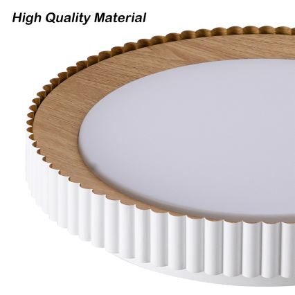 Brilagi - Ρυθμιζόμενο φωτιστικό οροφής LED NEXO LED/48W/230V 3000-6000K λευκό Ø 43 εκ. + τηλεχειριστήριο
