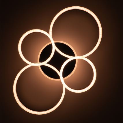 Brilagi - Ρυθμιζόμενο φωτιστικό οροφής LED ORBITS LED/49W/230V 3000-6000K με τηλεχειριστήριο