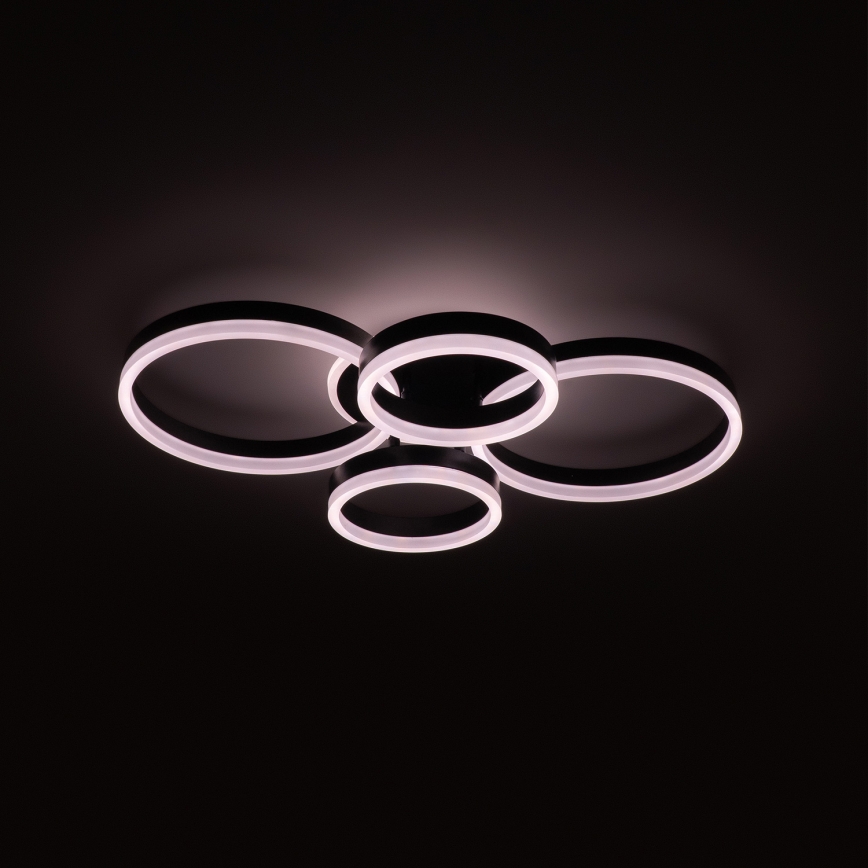 Brilagi - Ρυθμιζόμενο φωτιστικό οροφής LED ORBITS LED/49W/230V 3000-6000K με τηλεχειριστήριο