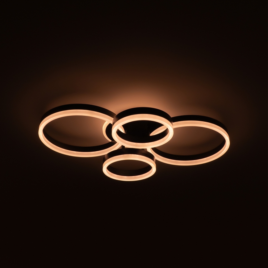 Brilagi - Ρυθμιζόμενο φωτιστικό οροφής LED ORBITS LED/49W/230V 3000-6000K με τηλεχειριστήριο