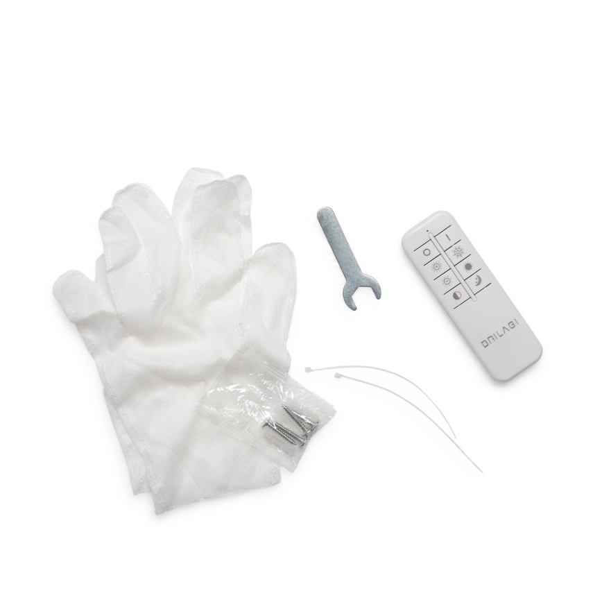 Brilagi - Ρυθμιζόμενο φωτιστικό οροφής LED ORBITS LED/49W/230V 3000-6000K με τηλεχειριστήριο