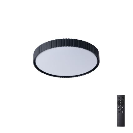 Brilagi - Ρυθμιζόμενο φωτιστικό οροφής LED ORINO LED/54W/230V 3000-6000K μαύρο Ø 43 cm + τηλεχειριστήριο