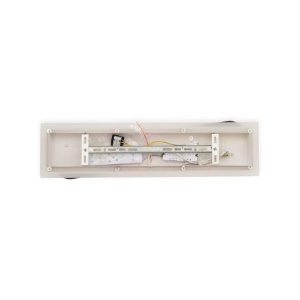 BRILAGI - LED ρυθμιζόμενο φωτιστικό οροφής OUTLINE LED/52W/230V 3000-6000K 15x60 cm λευκό/μαύρο + τηλεχειριστήριο