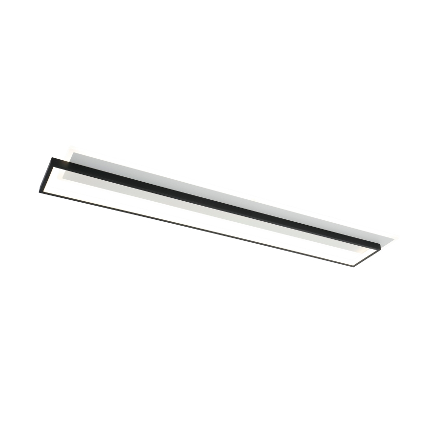 Brilagi - Ρυθμιζόμενο φωτιστικό οροφής LED OUTLINE LED/90W/230V 3000-6000K 18x100 cm λευκό/μαύρο + τηλεχειριστήριο