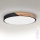 Brilagi - Ρυθμιζόμενο LED φωτιστικό οροφής PILANA LED/60W/230V 3000-6500K βελανιδιά/μαύρο διάμ. 60 cm + τηλεχειριστήριο