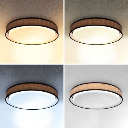 Brilagi - Ρυθμιζόμενο LED οροφής φωτιστικό PILAR LED/48W/230V 3000-6500K διάμ. 43 εκ. + τηλεχειριστήριο