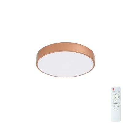 Brilagi - LED Ρυθμιζόμενο φωτιστικό οροφής POOL LED/48W/230V 3000-6000K Ø 40 εκ. μπρονζέ + τηλεχειριστήριο