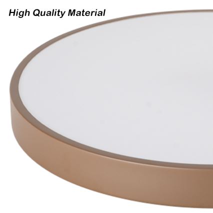 Brilagi - LED ρυθμιζόμενο φωτιστικό οροφής POOL LED/60W/230V 3000-6000K διάμ. 60 cm καφέ + τηλεχειριστήριο