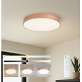 Brilagi - Ρυθμιζόμενο LED φωτιστικό οροφής POOL LED/60W/230V 3000-6000K Ø 50 cm μπρονζέ + τηλεχειριστήριο