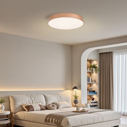 Brilagi - Ρυθμιζόμενο LED φωτιστικό οροφής POOL LED/60W/230V 3000-6000K, διάμ. 60 cm, μπρονζέ + τηλεχειριστήριο