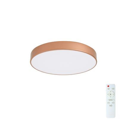 Brilagi - Ρυθμιζόμενο LED φωτιστικό οροφής POOL LED/60W/230V 3000-6000K Ø 50 cm μπρονζέ + τηλεχειριστήριο