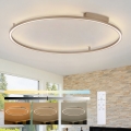 Brilagi - Ρυθμιζόμενο LED φωτιστικό οροφής PORTOFINO LED/85W/230V 3000-6000K διάμετρος 120 εκ. μπεζ + τηλεχειριστήριο