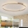Brilagi - Ρυθμιζόμενο LED φωτιστικό οροφής PORTOFINO LED/85W/230V 3000-6000K διάμετρος 120 εκ. μπεζ + τηλεχειριστήριο