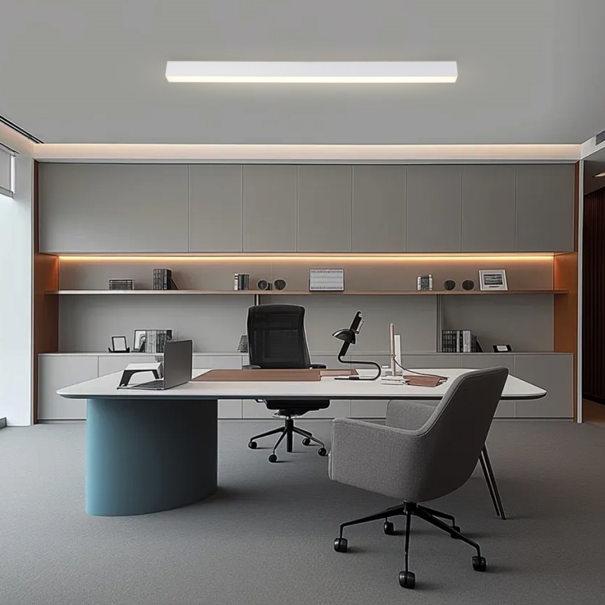 Brilagi - Ρυθμιζόμενο LED φωτιστικό οροφής SLEEKLINE SMART LED/40W/230V 3000-6000K Wi-Fi Tuya λευκό + τηλεχειριστήριο