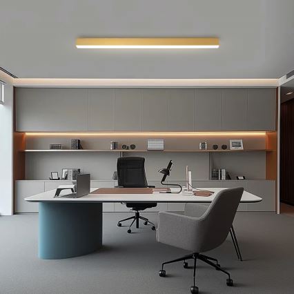 Brilagi - Ρυθμιζόμενο LED φωτιστικό οροφής SLEEKLINE SMART LED/40W/230V 3000-6000K Wi-Fi Tuya χρυσό + τηλεχειριστήριο