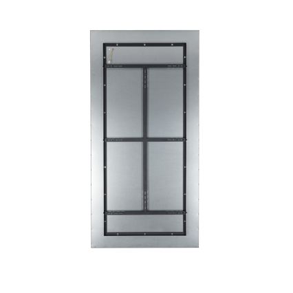 Brilagi - Ρυθμιζόμενο LED φωτιστικό οροφής SLIMFRAME LED/80W/230V 120x60 cm 3000-6000K μαύρο + τηλεχειριστήριο