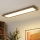 Brilagi - Ρυθμιζόμενο LED φωτιστικό οροφής SLIMFRAME WOOD LED/58W/230V 124x33,7 cm 3000-6000K καφέ + τηλεχειριστήριο
