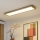 Brilagi - Ρυθμιζόμενο LED φωτιστικό οροφής SLIMFRAME WOOD LED/58W/230V 124x34 cm 3000-6000K καφέ + τηλεχειριστήριο