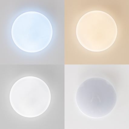 Brilagi - Ρυθμιζόμενο LED φωτιστικό οροφής SMART STARS LED/36W/230V Ø 48 cm 3000-6000K Wi-Fi Tuya Beacon + τηλεχειριστήριο