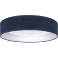 Brilagi - Ρυθμιζόμενο LED φωτιστικό οροφής VELVET SMART VARI LED/36W/230V 3000-6500K Ø 55 cm μπλε + τηλεχειριστήριο