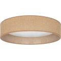 Brilagi - Ρυθμιζόμενο LED φωτιστικό οροφής VELVET SMARTIX LED/36W/230V 3000–6000K Ø 55 cm μπεζ Wi‑Fi Tuya Beacon + τηλεχειριστήριο