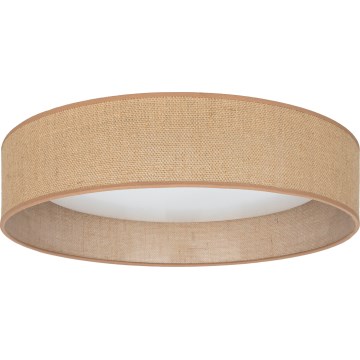 Brilagi - Ρυθμιζόμενο LED φωτιστικό οροφής VELVET SMARTIX LED/36W/230V 3000–6000K Ø 55 cm μπεζ Wi‑Fi Tuya Beacon + τηλεχειριστήριο