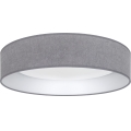 Brilagi - Ρυθμιζόμενο LED φωτιστικό οροφής VELVET SMARTIX STARS LED/24W/230V 3000-6000K Ø 45 cm γκρι Wi‑Fi Tuya Beacon + τηλεχειριστήριο