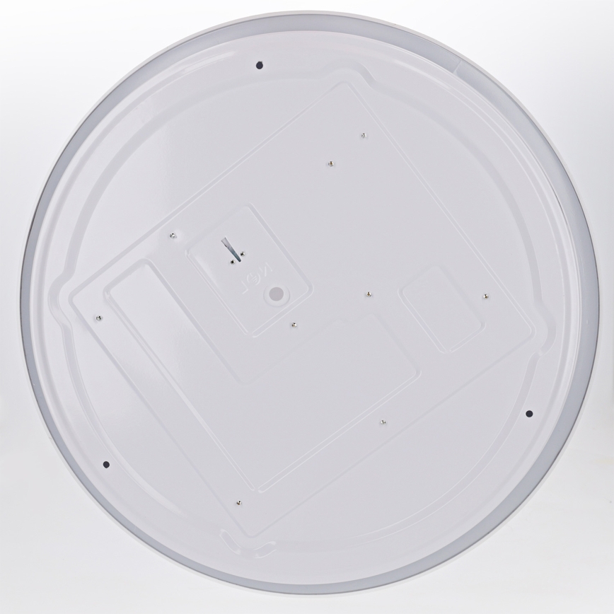 Brilagi - Ρυθμιζόμενο φωτιστικό οροφής LED WALDO LED/48W/230V 3000-6500K διάμ. 40 εκ. λευκό/ασημί + τηλεχειριστήριο