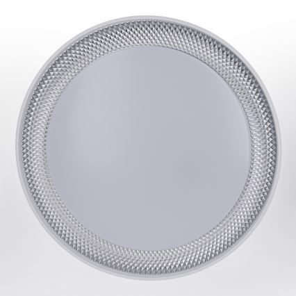 Brilagi - Ρυθμιζόμενο φωτιστικό οροφής LED WALDO LED/48W/230V 3000-6500K διάμ. 40 εκ. λευκό/ασημί + τηλεχειριστήριο