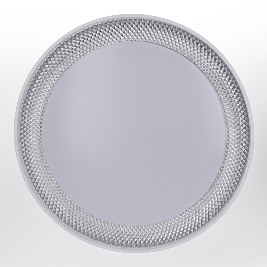 Brilagi - Ρυθμιζόμενο φωτιστικό οροφής LED WALDO LED/48W/230V 3000-6500K διάμ. 40 εκ. λευκό/ασημί + τηλεχειριστήριο