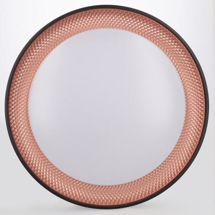 Brilagi - Ρυθμιζόμενο LED φωτιστικό οροφής WALDO LED/48W/230V 3000-6500K διάμετρος 40 cm μαύρο/χρυσό + τηλεχειριστήριο