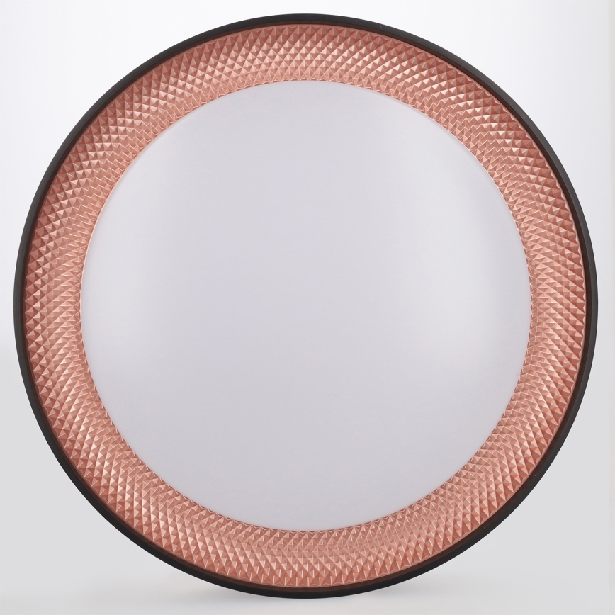 Brilagi - Ρυθμιζόμενο LED φωτιστικό οροφής WALDO LED/48W/230V 3000-6500K διάμετρος 40 cm μαύρο/χρυσό + τηλεχειριστήριο